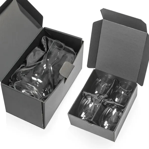 Tallandale Carafe & Stemless Wine
