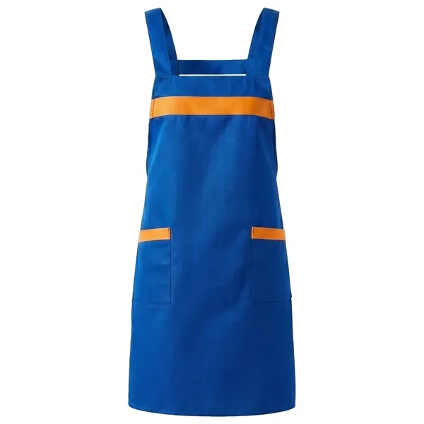 12 oz Woven knitted Two-Tone Kitchen Aprons w/ 2 pockets