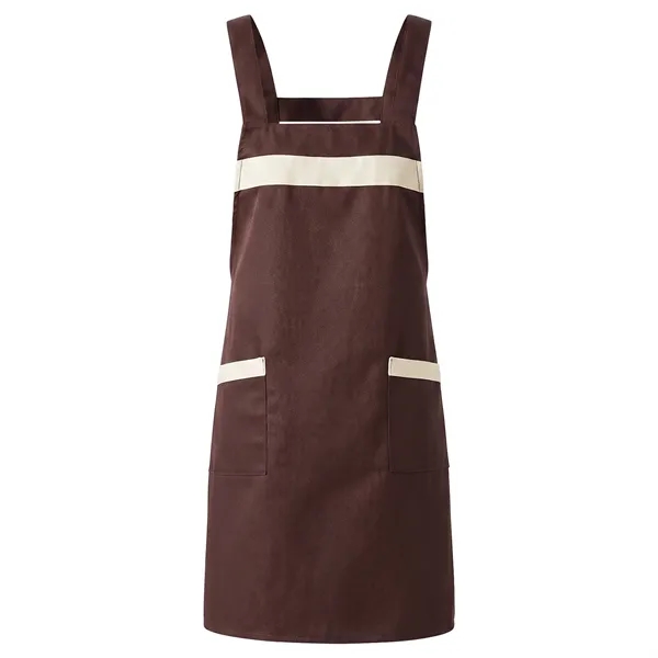 12 oz Woven knitted Two-Tone Kitchen Aprons w/ 2 pockets