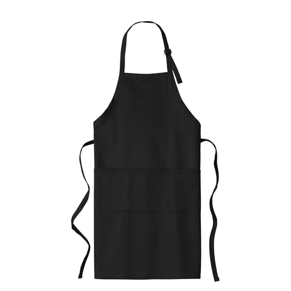 Port Authority Easy Care Extra Long Bib Apron with Stain ...