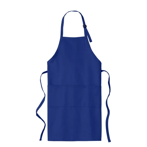 Port Authority Easy Care Extra Long Bib Apron with Stain ...