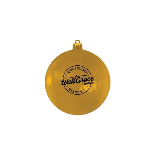 3" USA-Made Flat Shatterproof Ornament