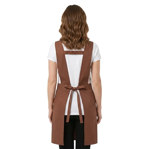 12 oz Woven knitted V-neck Kitchen Apron