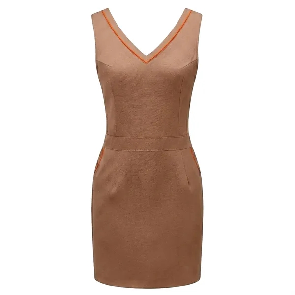 12 oz Woven knitted V-neck Kitchen Apron