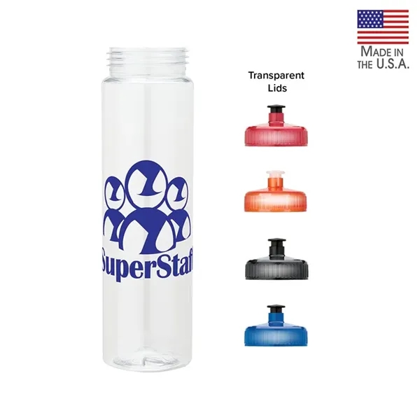 Laguna 32 oz. PET Bottle with Pull Spout Lid