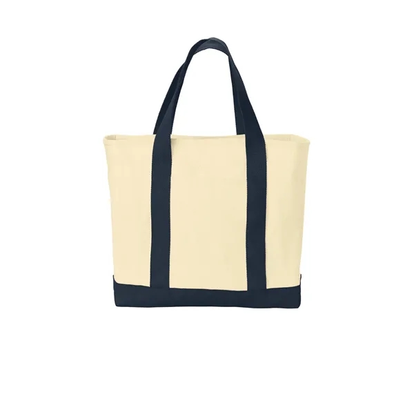 Port Authority - Ideal Twill Two-Tone Shopping Tote.