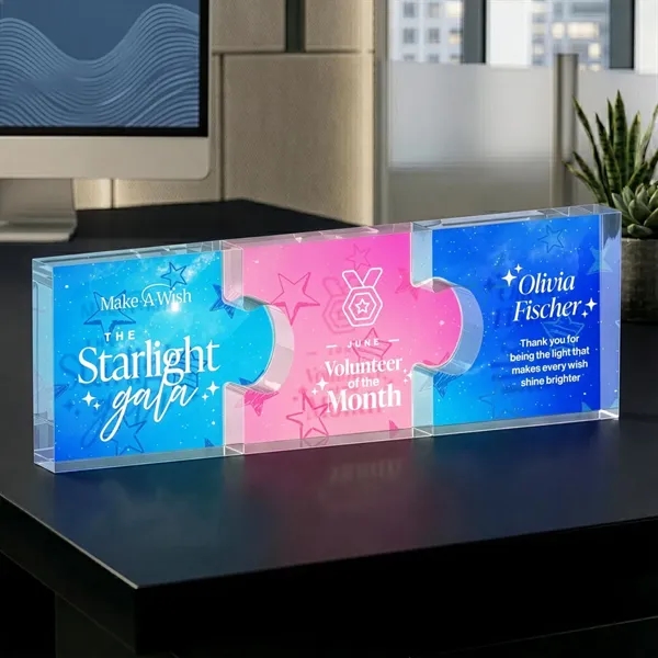Jigsaw VividPrint™ Double Sided Award - Large