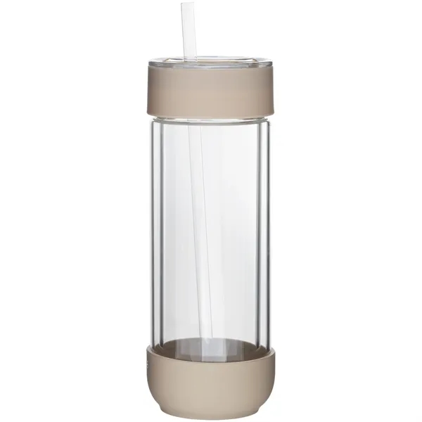 16 oz Ember Glass Cold Drink Travel Tumbler