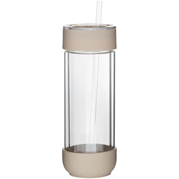 16 oz Ember Glass Cold Drink Travel Tumbler