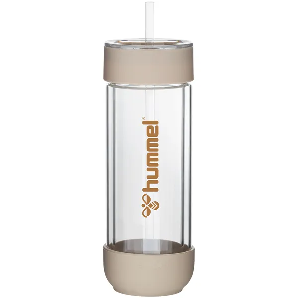 16 oz Ember Glass Cold Drink Travel Tumbler