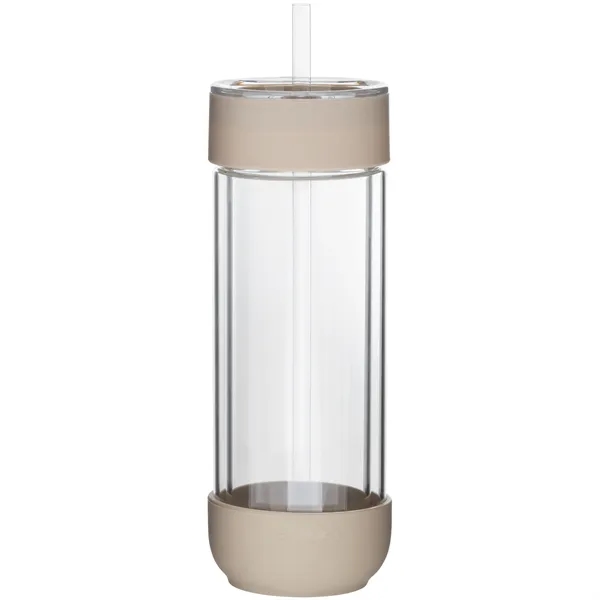 16 oz Ember Glass Cold Drink Travel Tumbler