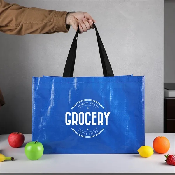 Epic Oversized Laminated Shopping Tote