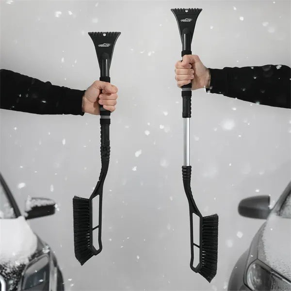 Blizzard Wizard Detachable, Extendable Snow Brush/Scraper