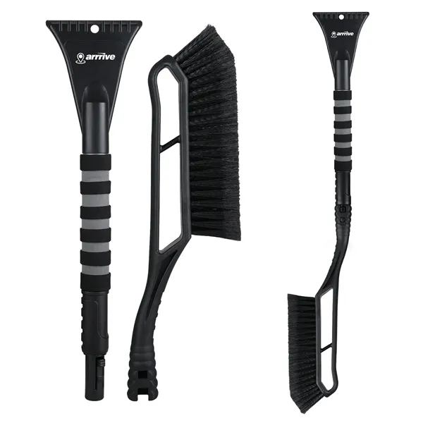 Blizzard Wizard Detachable, Extendable Snow Brush/Scraper