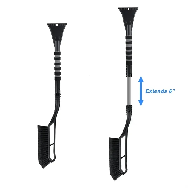 Blizzard Wizard Detachable, Extendable Snow Brush/Scraper
