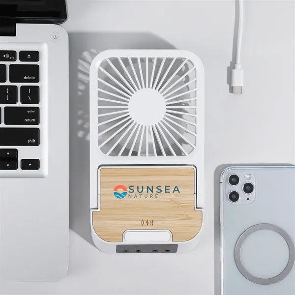 Cool & Connect 4-In-1 Desk Fan