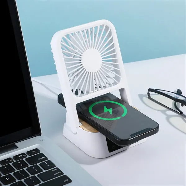 Cool & Connect 4-In-1 Desk Fan