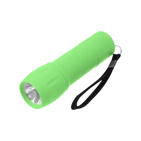 Rechargeable Rubberized COB Light With Strap 2.0