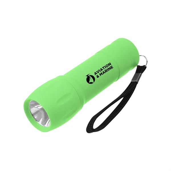 Rechargeable Rubberized COB Light With Strap 2.0