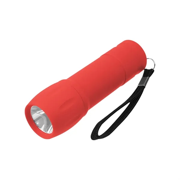 Rechargeable Rubberized COB Light With Strap 2.0