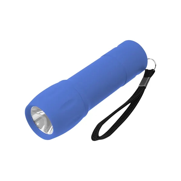 Rechargeable Rubberized COB Light With Strap 2.0