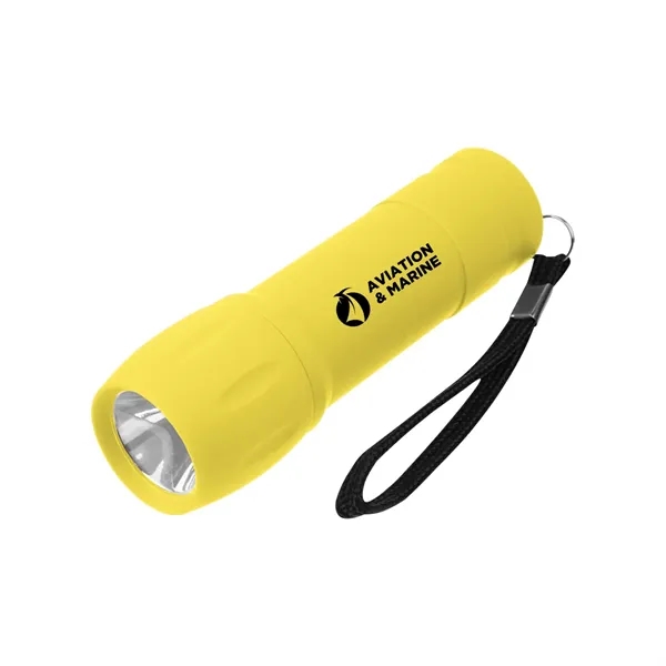 Rechargeable Rubberized COB Light With Strap 2.0