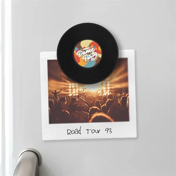Vintage Record Magnet
