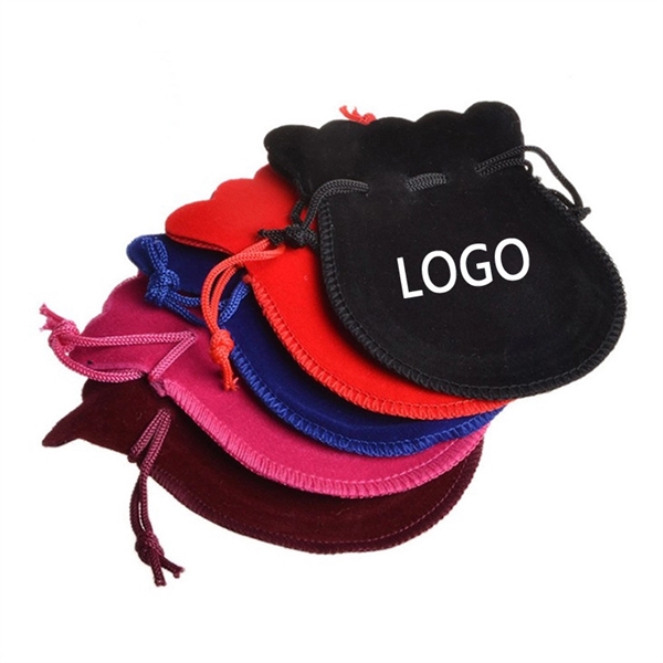 Velvet Jewelry Pouch - Velvet Jewelry Pouch - Image 0 of 4