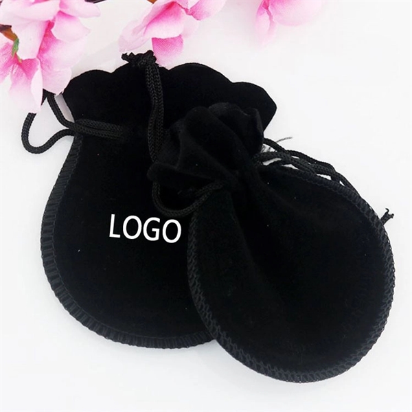 Velvet Jewelry Pouch - Velvet Jewelry Pouch - Image 2 of 4