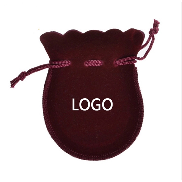 Velvet Jewelry Pouch - Velvet Jewelry Pouch - Image 3 of 4