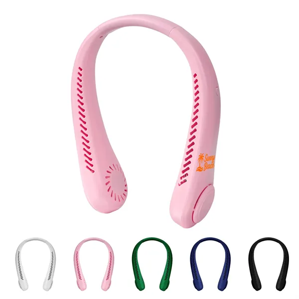 Portable Rechargeable Hands Free Bladeless Neck Fan