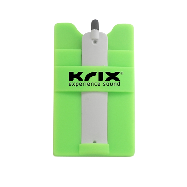 Awareness Tek Booklet w/Silicone Wallet/Stylus Stand