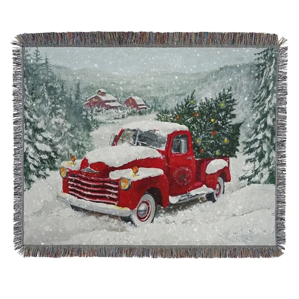 Custom 48" X 60" Full Color Throw Blanket