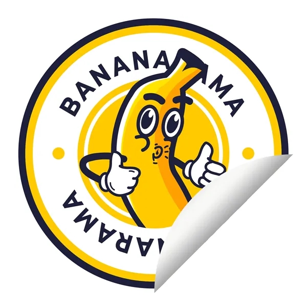 Custom Shaped Vinyl Sticker (Between 6 And 9 Sq. In.)