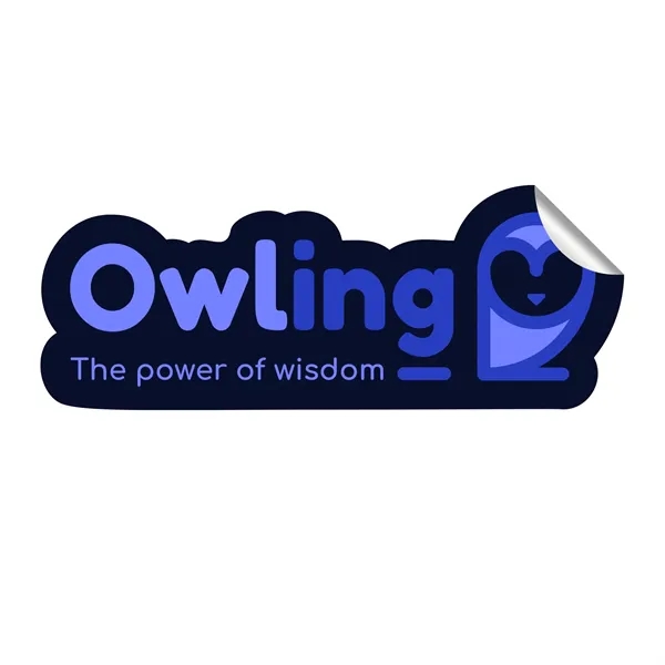 Custom Shaped Vinyl Sticker (Sized Between 0 And 1 Sq. In.)