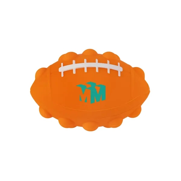 Football Shape Push Pop Fidget Sensory Toy