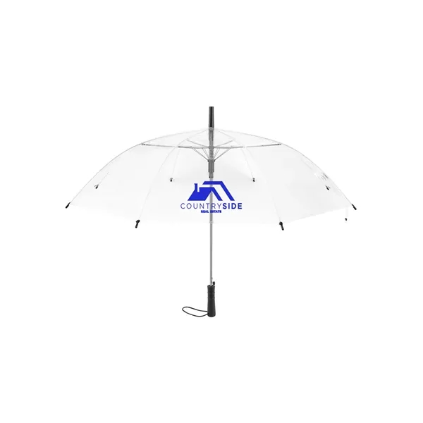 46" Auto Open Clear Umbrella