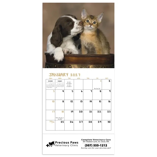 Good Value™ Puppies & Kittens - Mini Calendar