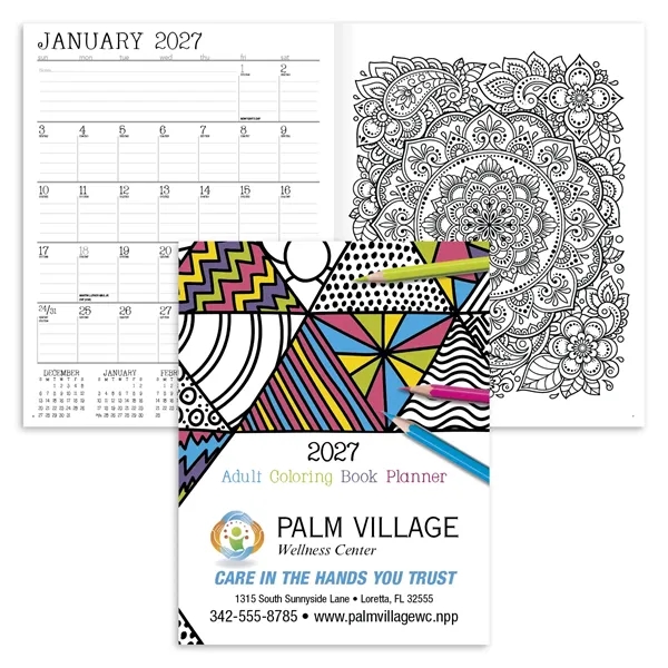 Good Value™ Adult Coloring Book Planner