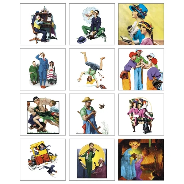 Products Norman Rockwell Mini Calendar