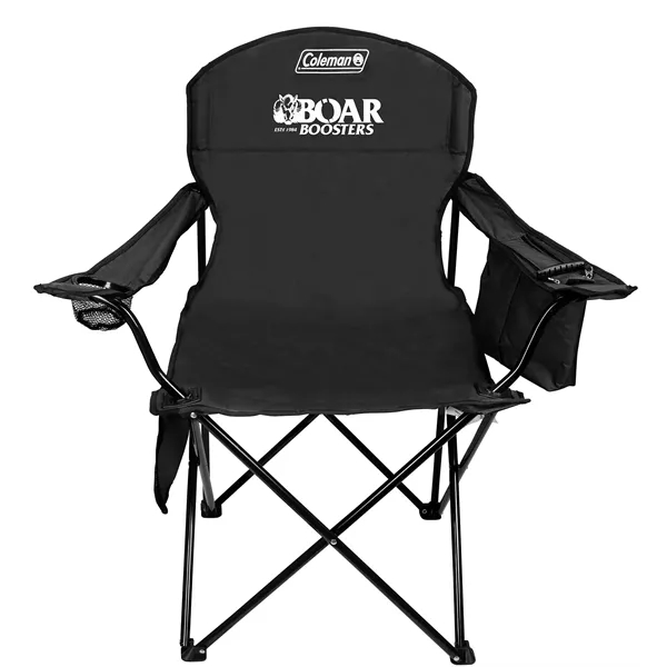 Custom Coleman® Cushioned Cooler Quad Chair