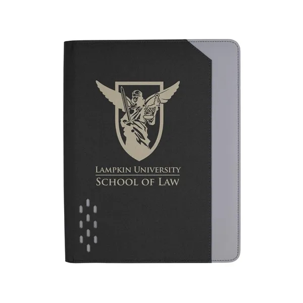 Souvenir® Armor Zippered Padfolio with Armor Pen
