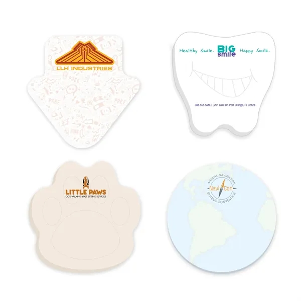 Souvenir® Sticky Note™ 3" x 3" Die Cut Pad, 25 sheet