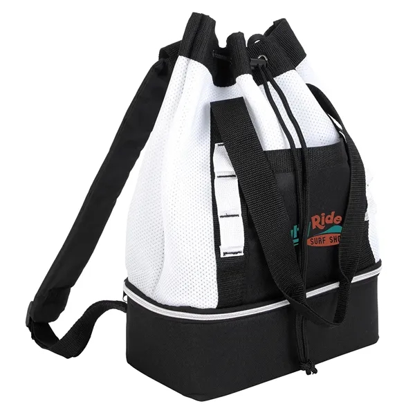 Custom Atchison® Brightwater Dual-Compartment Tote-Pack Cooler