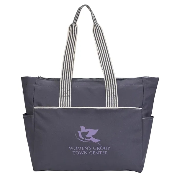 Custom Atchison® Stripe Diaper Tote-Pack