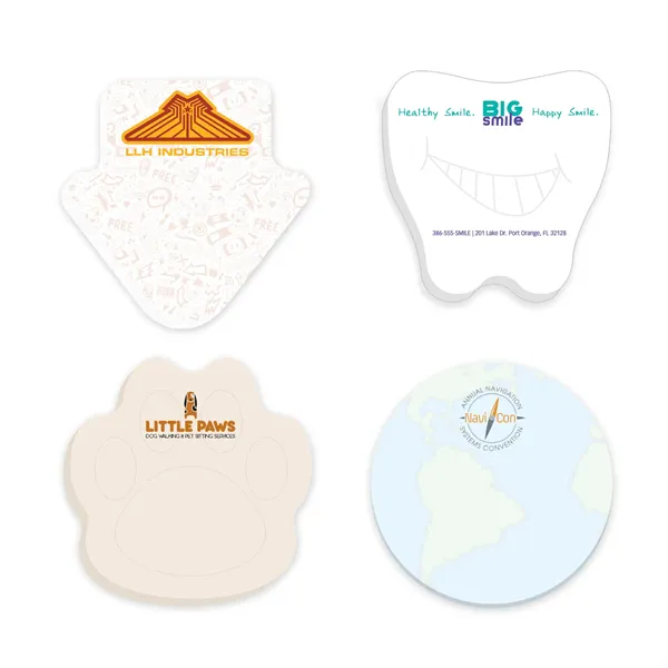 Souvenir® Sticky Note™ 3" x 3" Die Cut Pad, 50 sheet