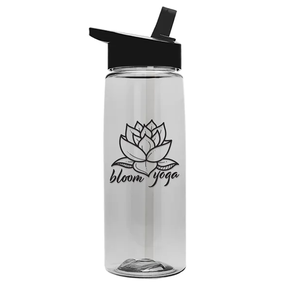 Garyline® Flair Tritan® Bottle with Flip-Straw Lid - 26 oz.