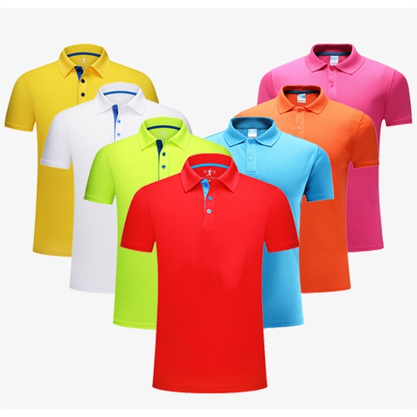 Highly breathable Short Sleeve Polo T-shirt