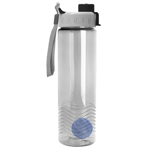 Garyline® Wave Tritan® Bottle with Quick-Snap Lid - 24 oz.