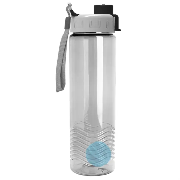 Garyline® Wave Tritan® Bottle with Quick-Snap Lid - 24 oz.